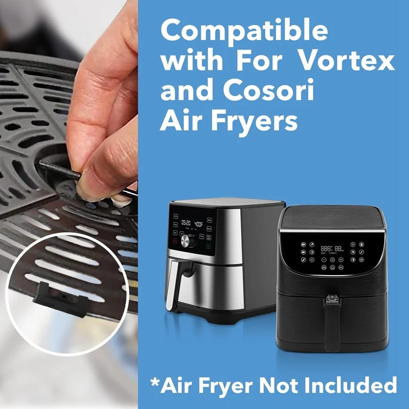 For Instant Vortex 6QT Air Fryer Replacement Grill Tray Protector Feet Mesh Tray Prevents Tray And Basket Damage