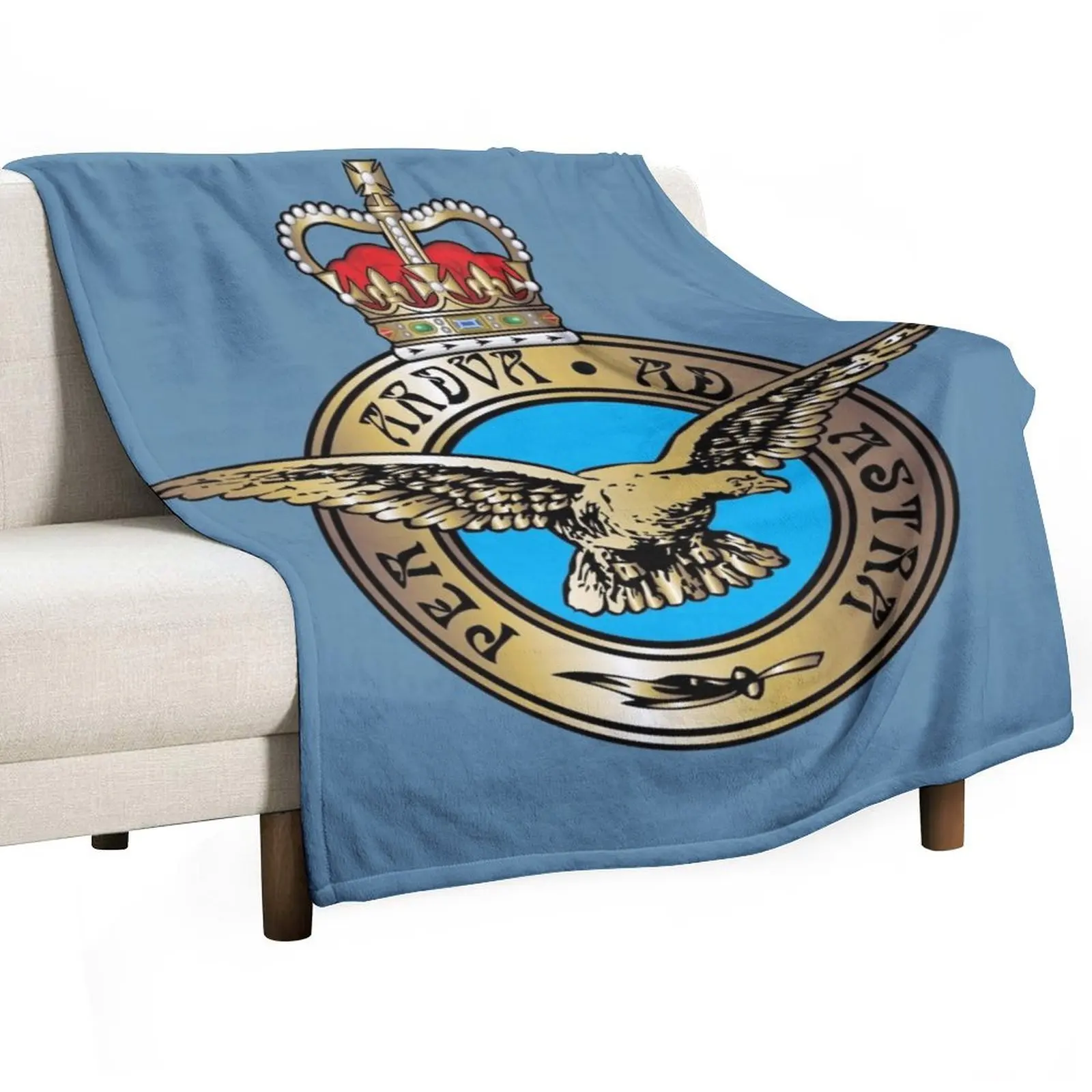 

Royal Air Force Badge Throw Blanket Bed covers for sofa Comforter Blankets