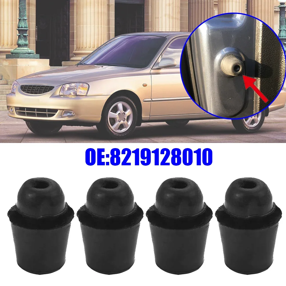 4 Uds para Hyundai Accent LC MC 1999 2000 2001 2002 2003 2004 -2010 Verna parachoques de puerta almohadilla amortiguadora parada antigolpes 8219128010