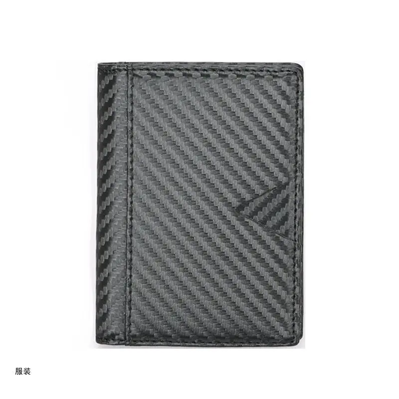 

D0UD Credit Card Holder Wallet for Men Women RFID Blocking Carbon Fiber Money for Cas