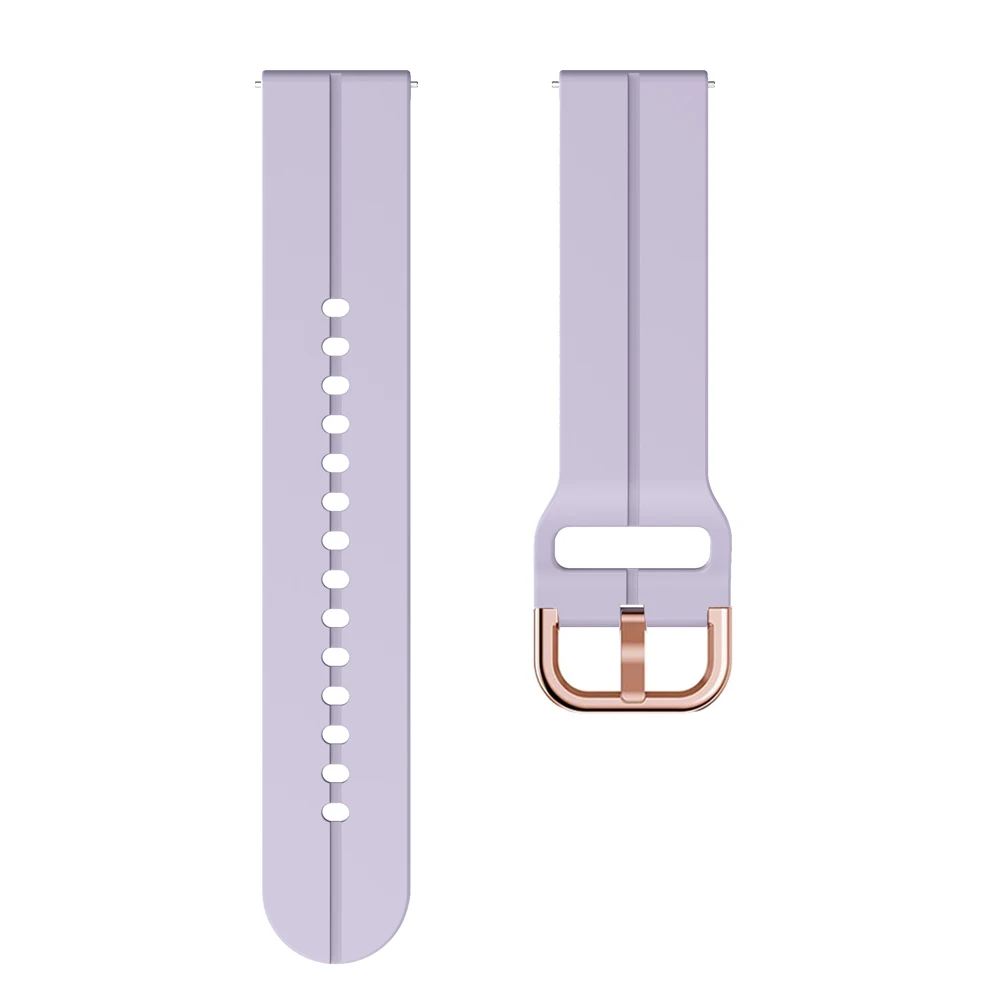 Silicone Watch Strap For Huami Amazfit GTS 4 Mini /GTS 3 /GTS 2 2e Replacement 20mm Watchband Bracelet For Amazfit Bip U 3 Pro