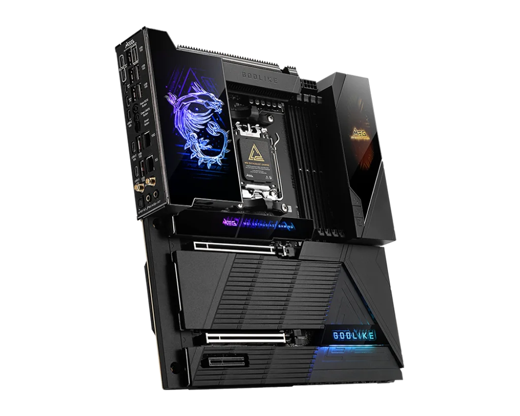 MEG X870E GODLIKE E-ATX Motherboard Supports AMD Ryzen 9000 / 8000 / 7000 Series Desktop Processors For Socket AM5