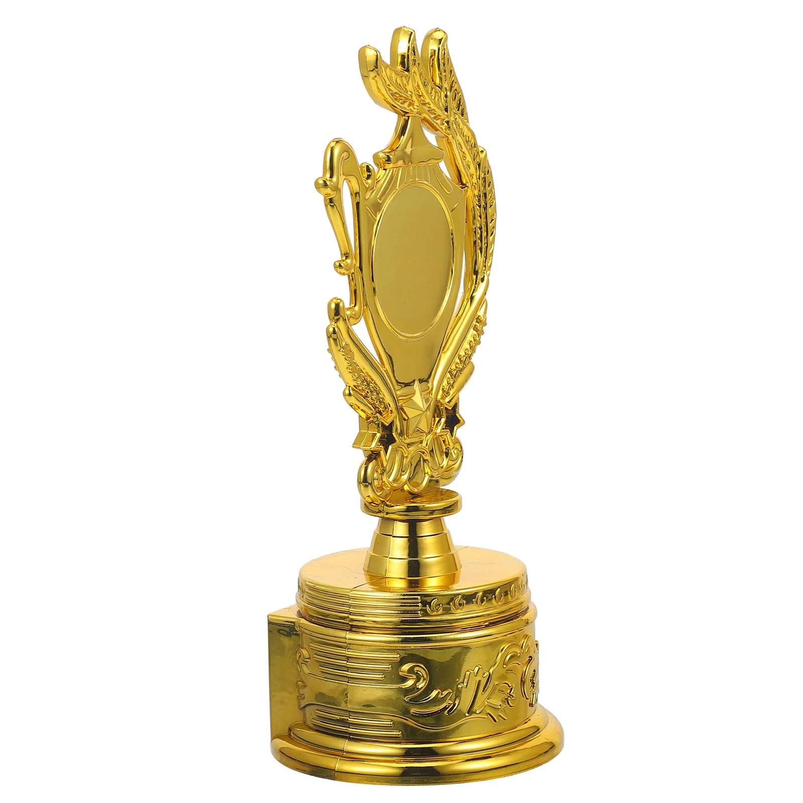 

Изысканные пластиковые наградные кубки для подростковых соревнований и офисных призов, яркие цвета, прочный материал ПП, для победителей