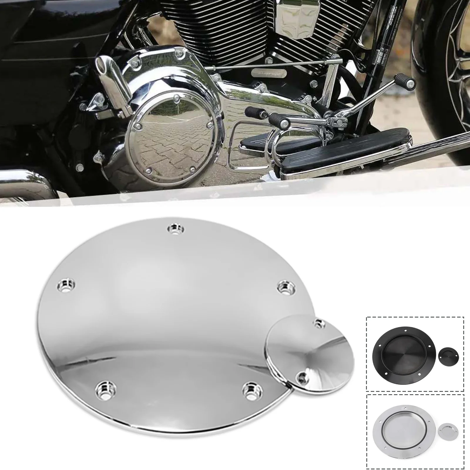 

Алюминиевая крышка таймера мотоцикла Derby для Harley Touring Road King Street Glide Electra Glide Trikes, оснащенный двигателем M8