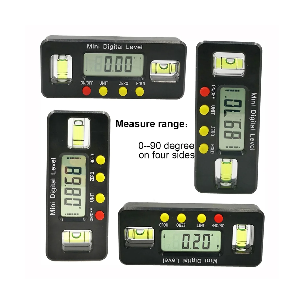 Цифровой уровень с магнитным основанием, 100 см