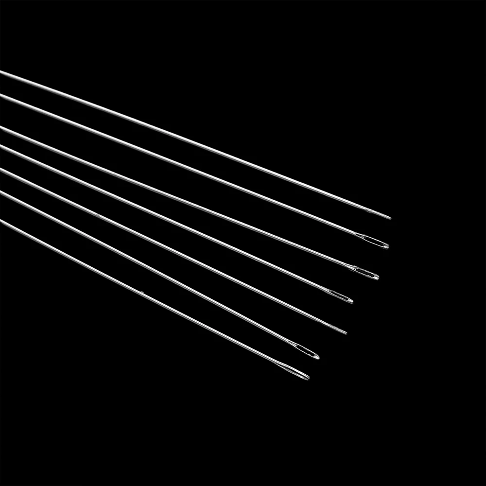 30pcs Stainless Steel Beading Needles For Beads Necklace Bracelet Tools Metal Self Threading Needle Pins for Jewelry Supplies view 4