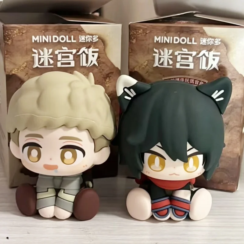 

New Hot Genuine MINIDOLL Delicious In Dungeon Soft Vinyl Blind Box Cute Chibi Figurines Desktop Decor Anime Dolls Birthday Gift
