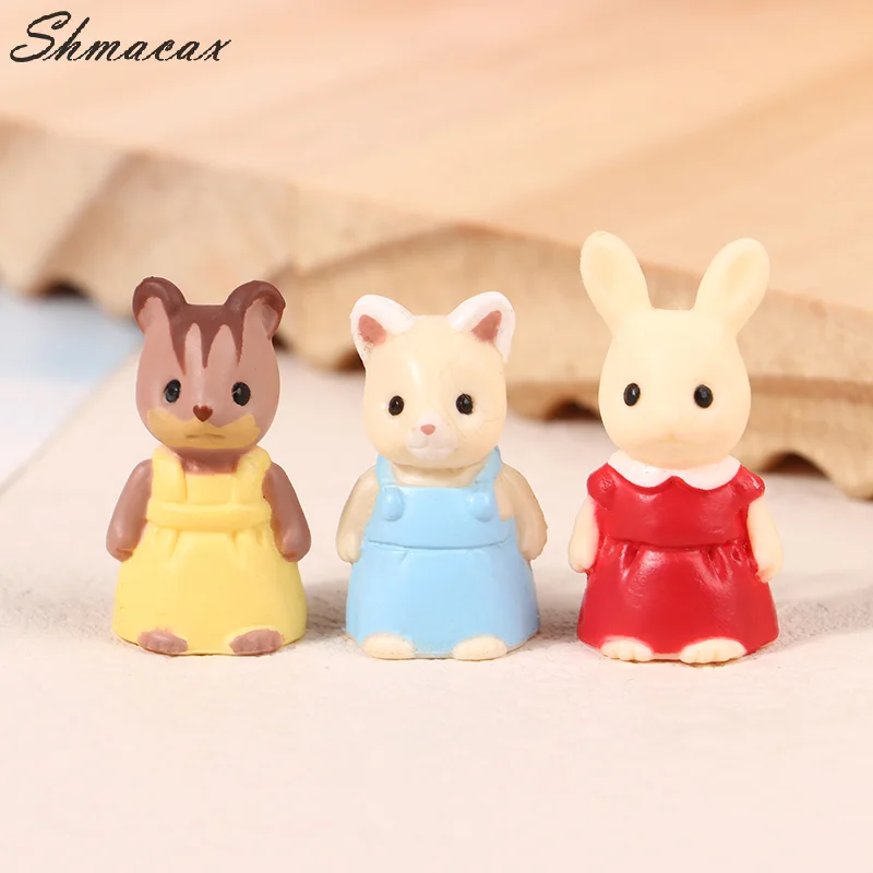 Аксессуары для садовых сцен Mini Bunny, декоративная игрушка, аксессуары для игрового домика, реквизит, игрушка