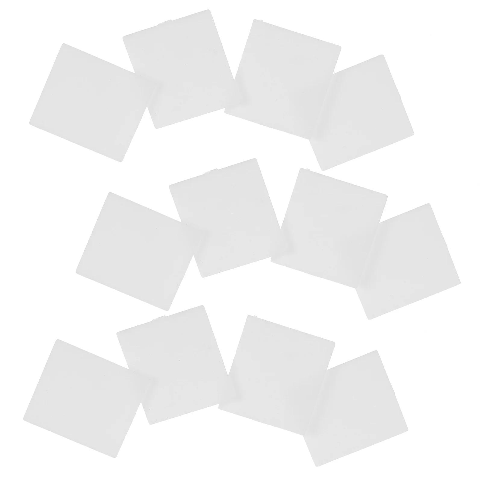 

52Pcs White Durable Piano Keytops Plastic Upright Piano Repair Tools Professional Replacement Accessories Practical Keyboard