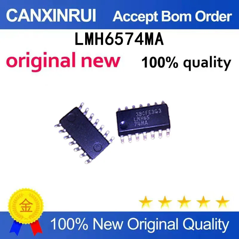 (5pcs-100pcs）Brand new original LMH6574MA LMH6574MAX patch SOP14
