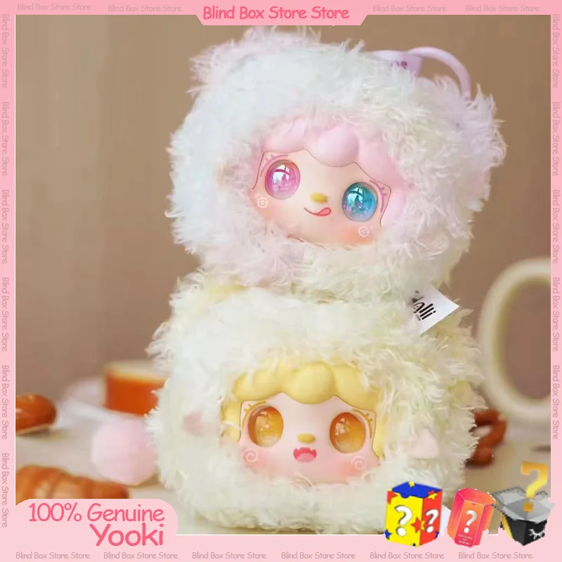 

New Mini Yooki V9 Teddy Bear Vinyl Blind Box Genuine Pendant Cute Kawaii Anime Figure Decor Play Cute Kids Birthday Girl Gift