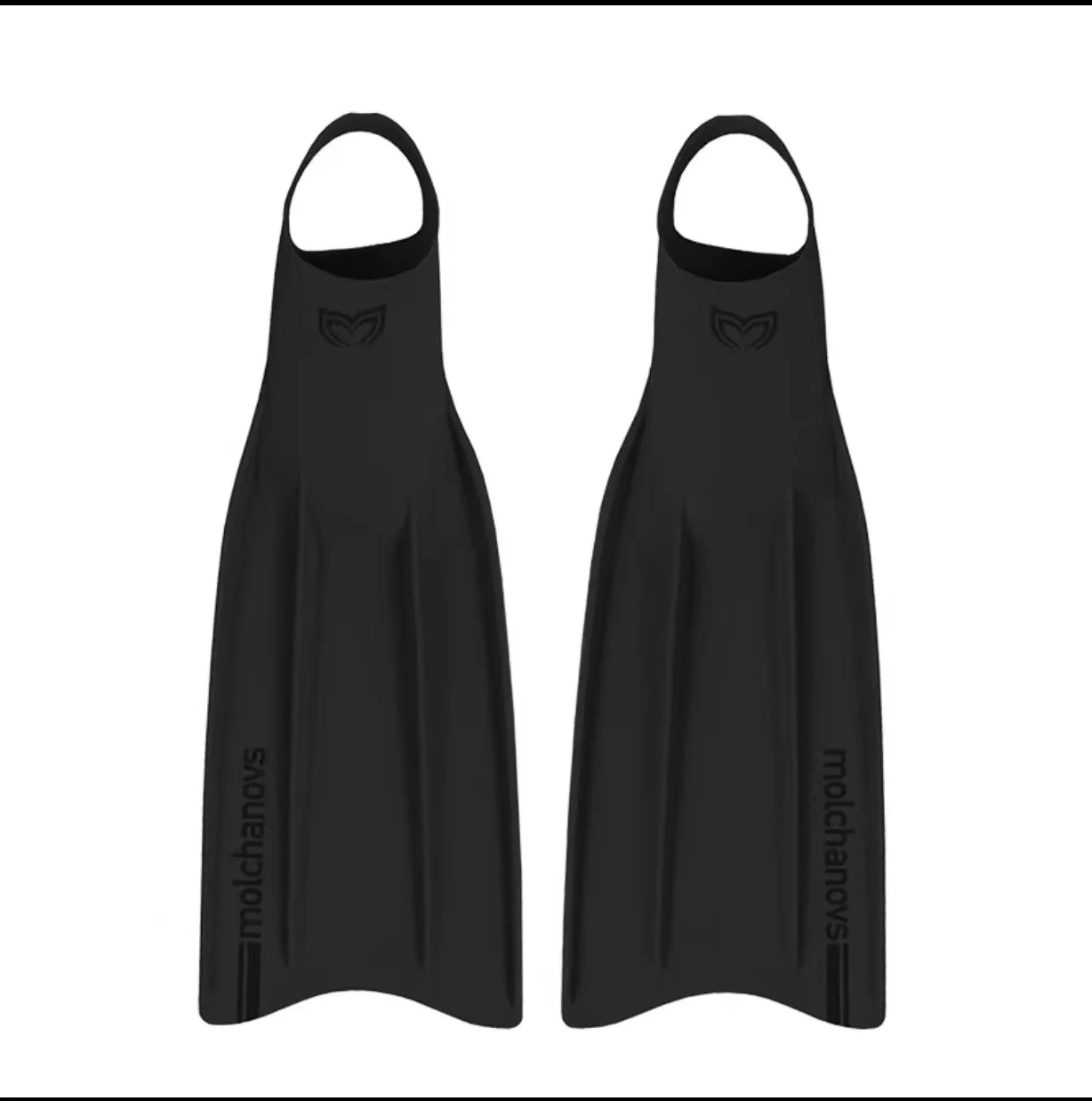 실리콘 숏 플리퍼, 코어 시리즈 프리 다이빙 플리퍼, 작은 노란 오리.