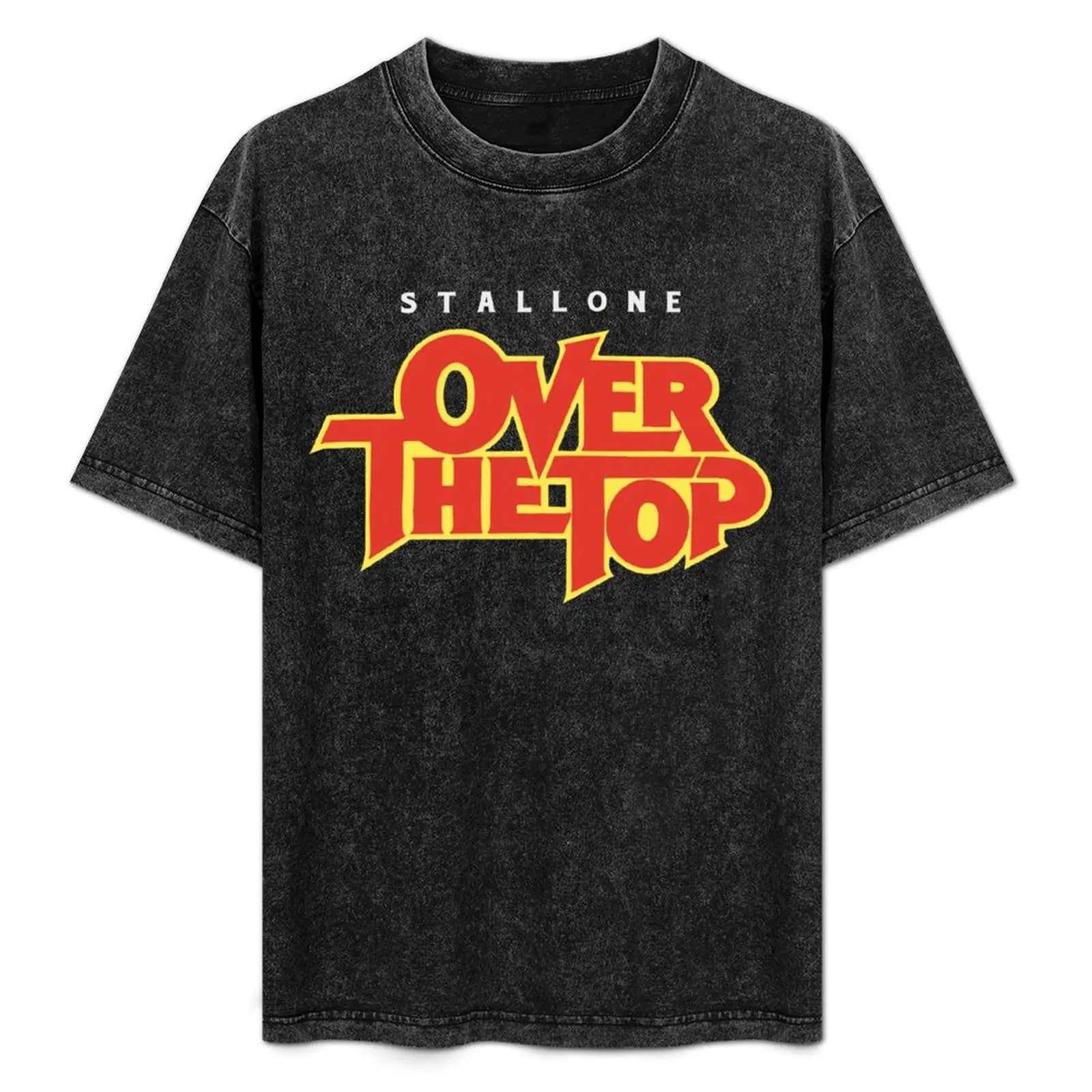 

Stallone Over The Top T-Shirt rapper graphic tees Man t-shirt mens clothes