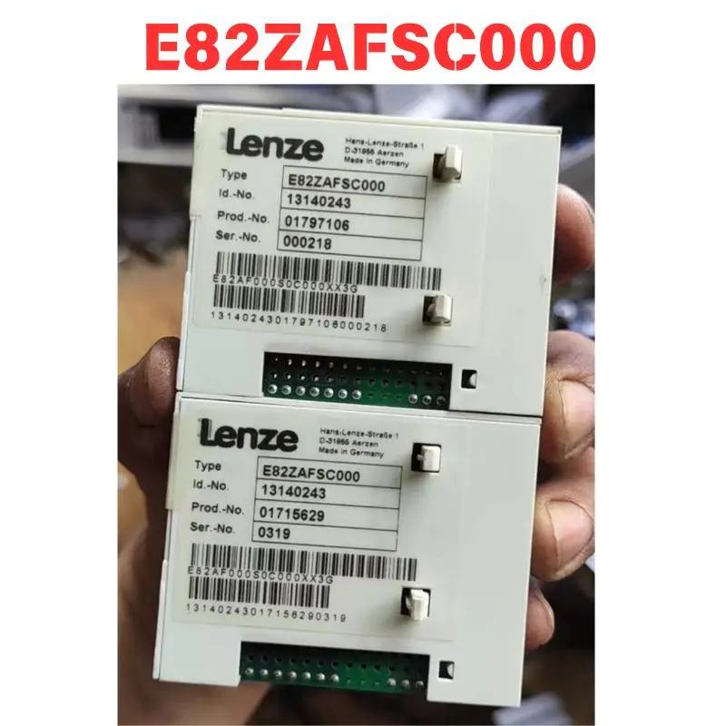 Used E82ZAFSC000 Communication interface module Functional test OK