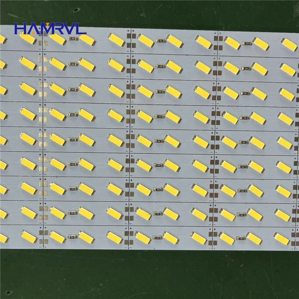 10m12V Rigid Light Bar 2835 Double Row Fiberglass Board High-end Jewelry Counter LED  Low Temperature Highlight Hard Strip