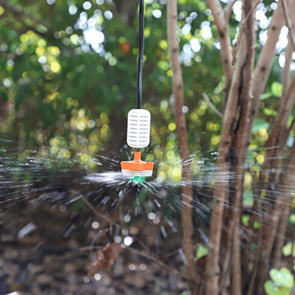 360-Degree Sprinkler 4.5*4cm Garden Sprinklers Spraying Radius 1-2m Stable Water Supply For Effective Irrigation