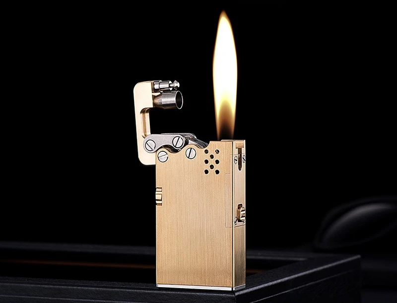 

Original Copper Mechanical Lighter Retro Personalized Creative Portable High-end Gift Lighter