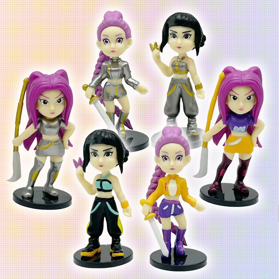 Anime Kpop Devil Hunter Blind Box Smontaggio Divertente Blind Bag Piccola statua Modello periferico Desktop Blind Box decorazione regalo