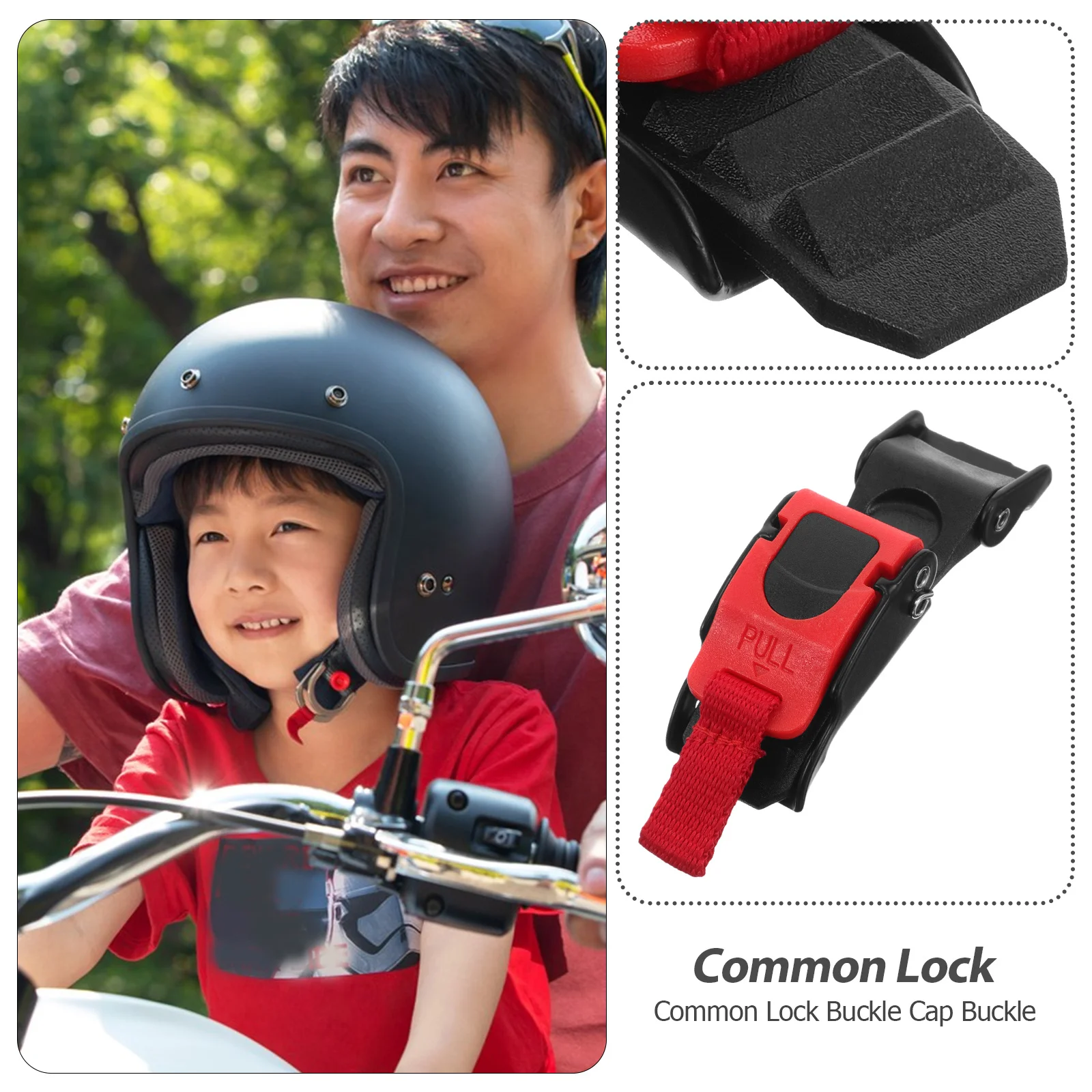 1pc Motorrad Quick Release Schnalle Kit Nylon Abs Eisen Clip Für Sichere Befestigung Langlebig Ersatz Zubehör