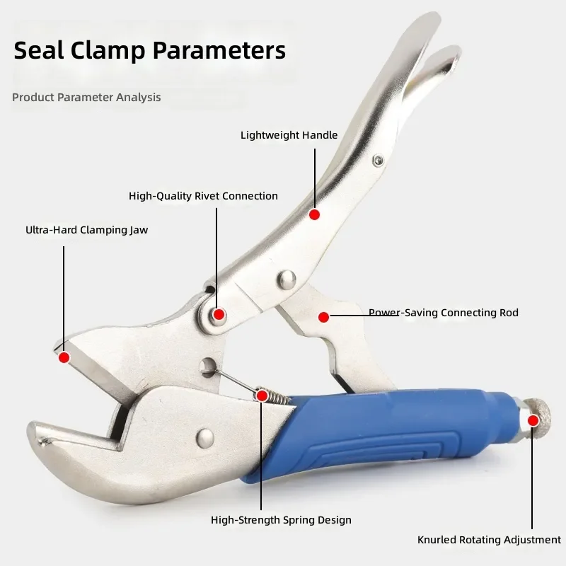 for VRT-102 Copper Pipe Sealing Pliers Installation Maintenance Refrigeration Refrigerator Copper Pipe Sealing Tool
