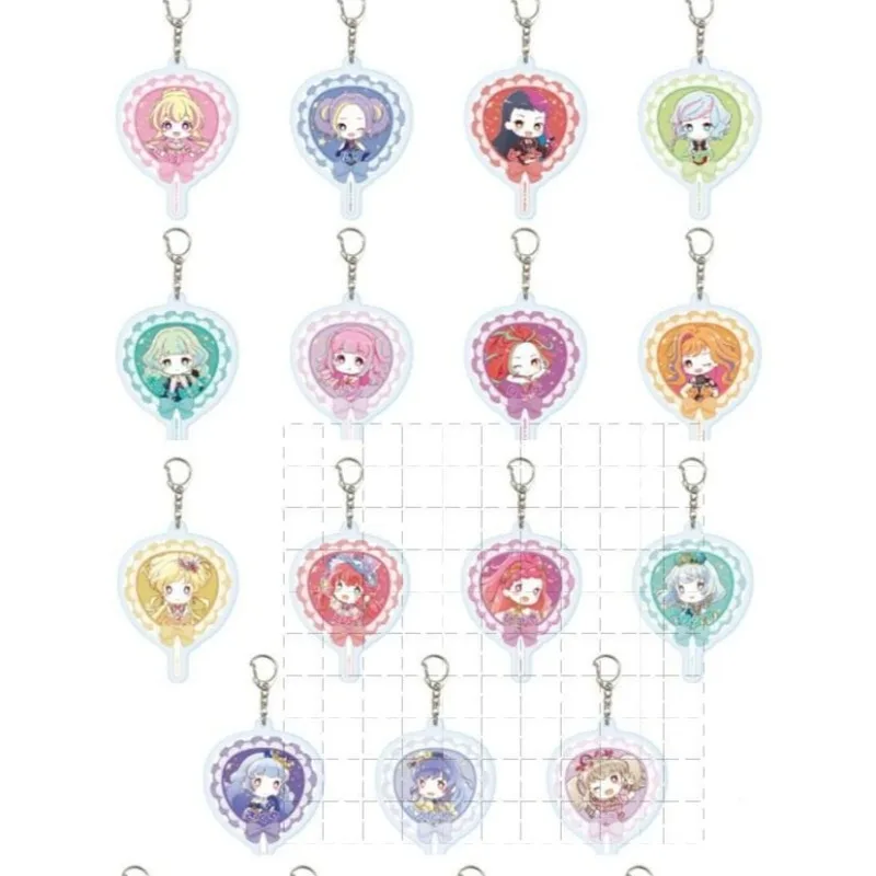 

Idol Activity! Acrylic Keychain Hoshimiya Ichigo Kiriya Aoi Anime Peripheral Cute Cartoon Creativity Pencil Case Ornament New