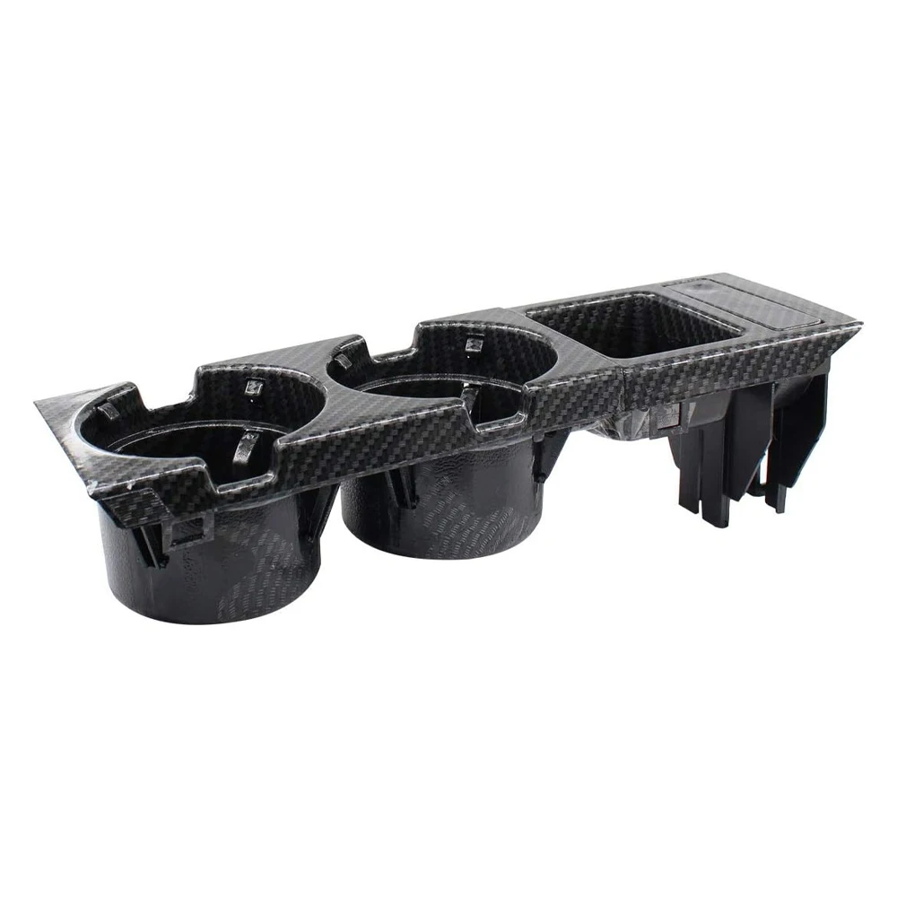 Carbon Fiber Center Console Cup Holder Coin Box for BMW E46 3 Series 1998-2006, High Quality Direct Replacement OEM 51168217953 3