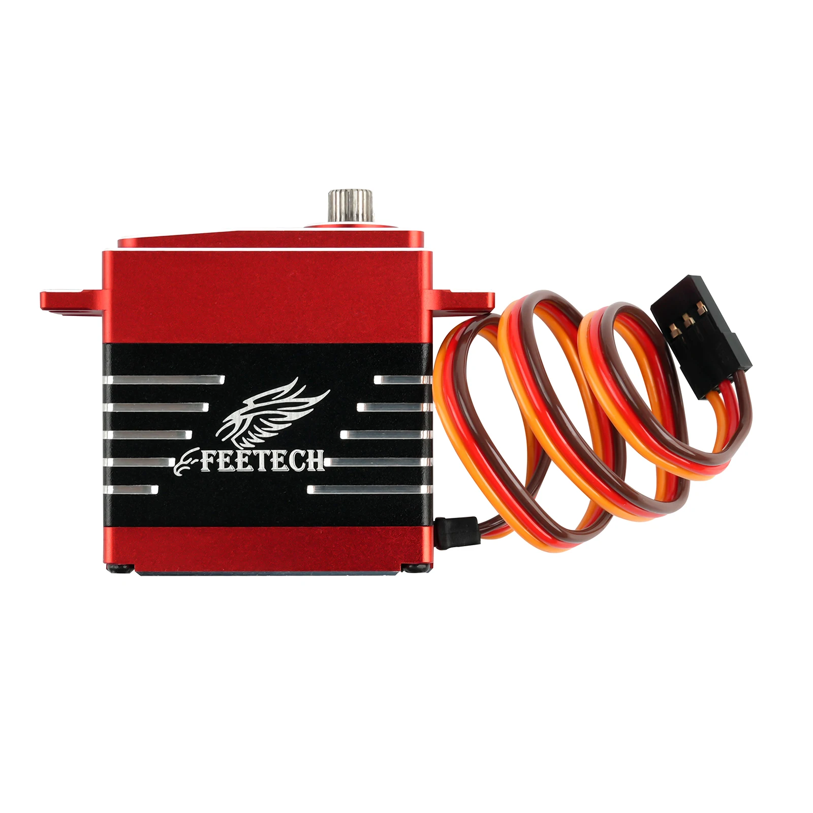 FT5835M 35KG Digital Servo 7.4V - High Torque Waterproof Coreless Motor, 180° Metal Gear w/25T Arm for RC Car/Boat/Robot