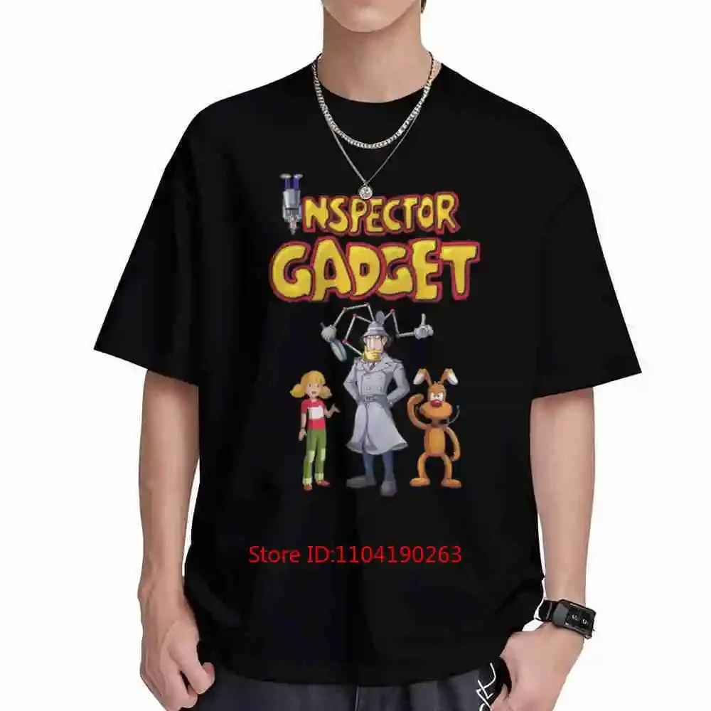 Inspector Gadget Christmas Short Sleeve Tee 100% Cotton T-Shirt