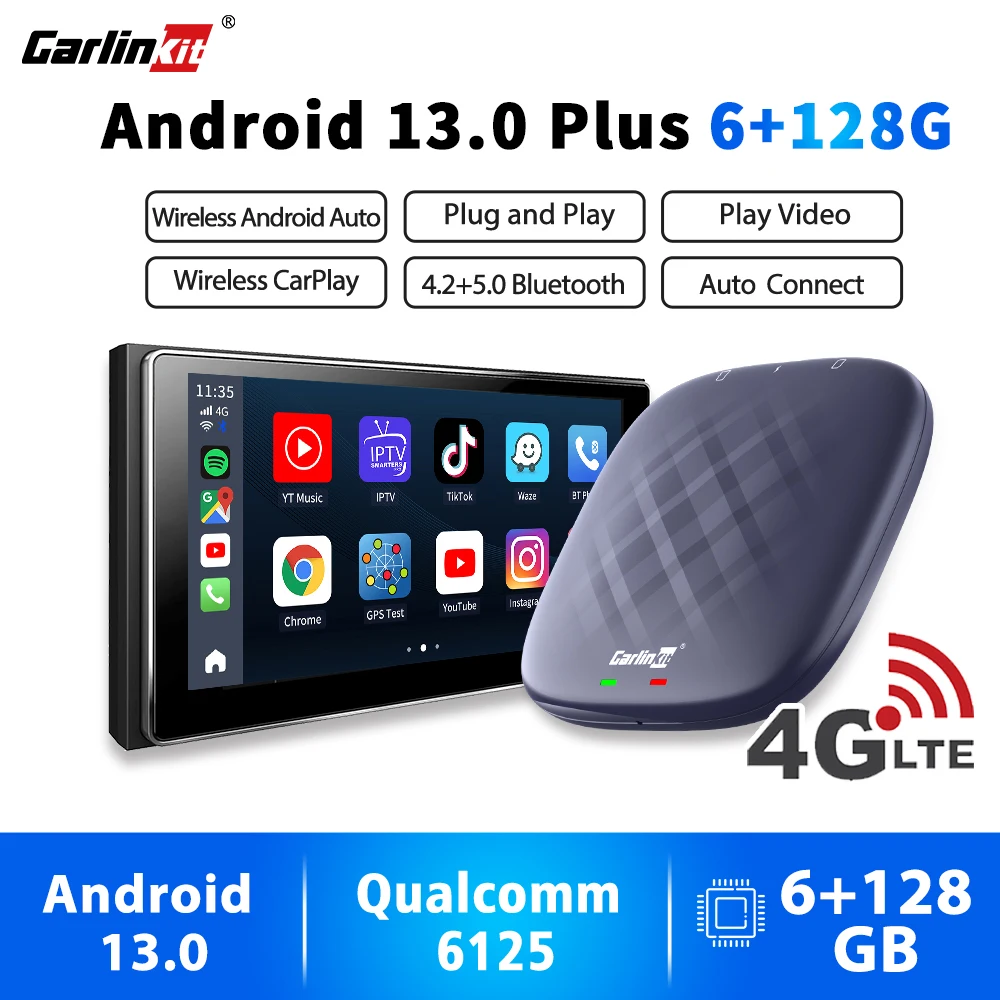 مُستَخدَم CarlinKit Mini CarPlay Ai Box: تجربة ترقية مثالية لسيارتك بمواصفات ذكية واتصال لاسلكي