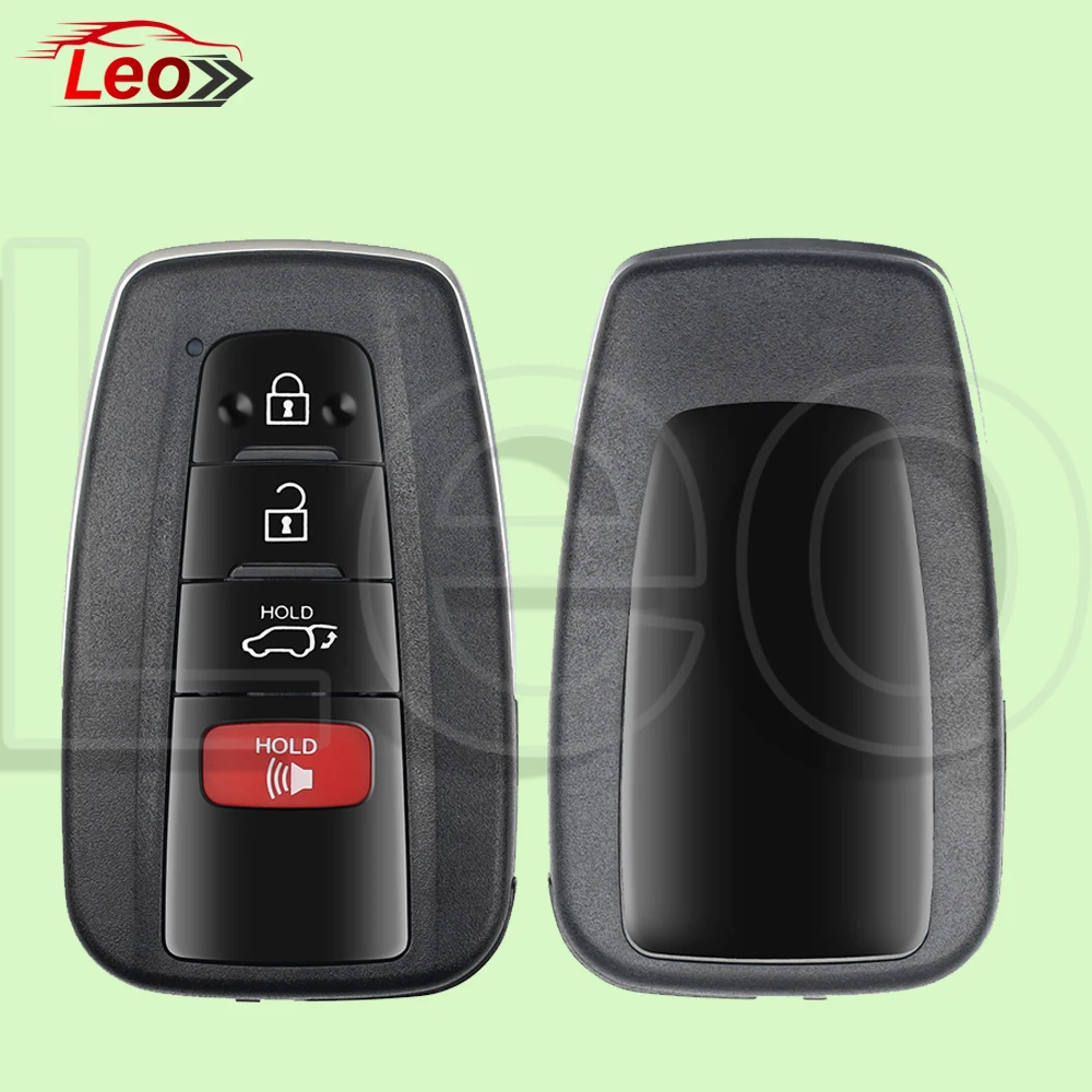 Leo Smart Remote Key For Toyota Camry RAV4 Key 2018-2022 0351-PCB  PN:8990H-0R030 09904-06220 312-314MHz ID:8A-CHIP FCC:HYQ14FBC