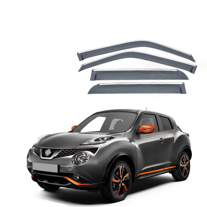 

Window Visor Rain Guard Side Window Deflector Weather Shield For Nissan Juke 2010 2011 2012 2013 2014 2015 2016 2017 2018 - 2021