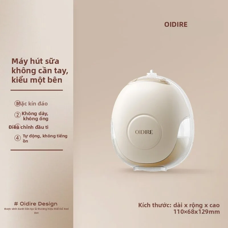 Oidire | Máy Hút Sữa Điện Tự Động Không Cần Tay Với Chức Năng Massage Nhẹ Nhàng