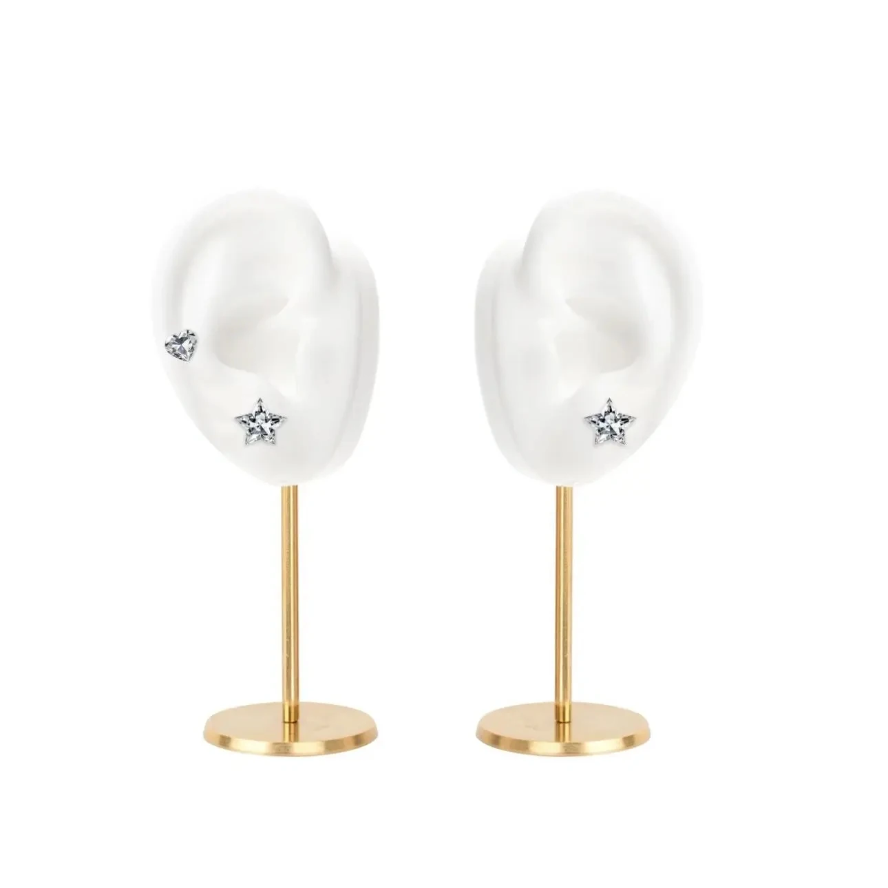 Ear accessory display stand, silicone ear model, puncture and ear picking teaching headphones, hearing aid display stand