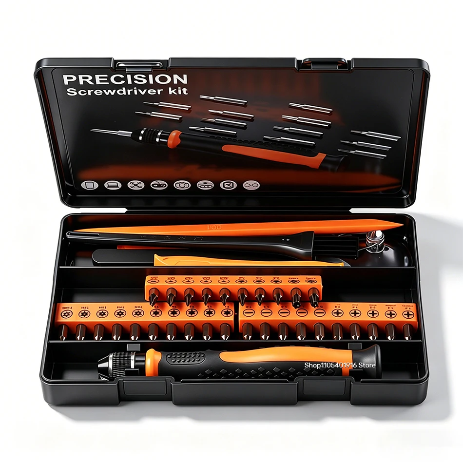 

Набор отверток 40 в 1: биты Torx, Phillips, съемник, ключ для ремонта телефонов, ПК, домашнего использования и DIY-проектов