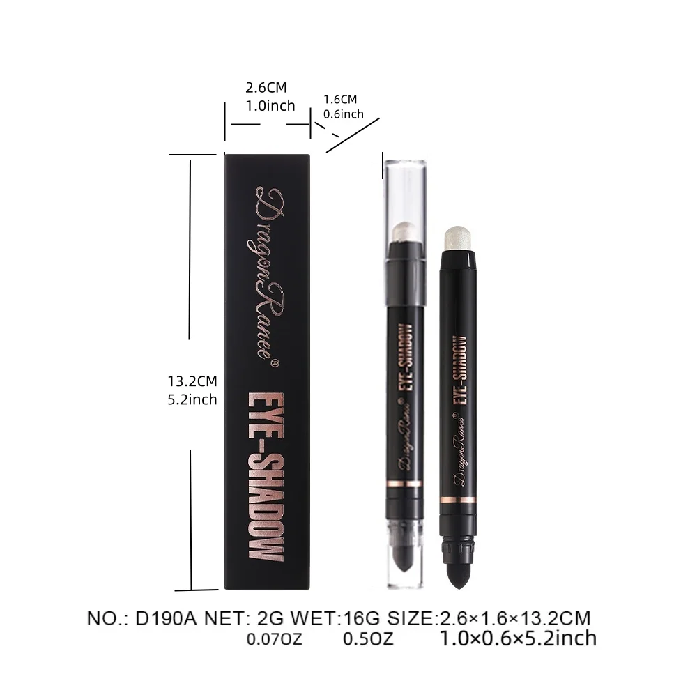 Eyeshadow Pen Pearlescent Eyeshadow Versatile One-Swipe Application Non-Smudging Waterproof Eyeshadow Highlighter Delicate Silky Smooth with Fine Shimmer Eyeshadow Liquid