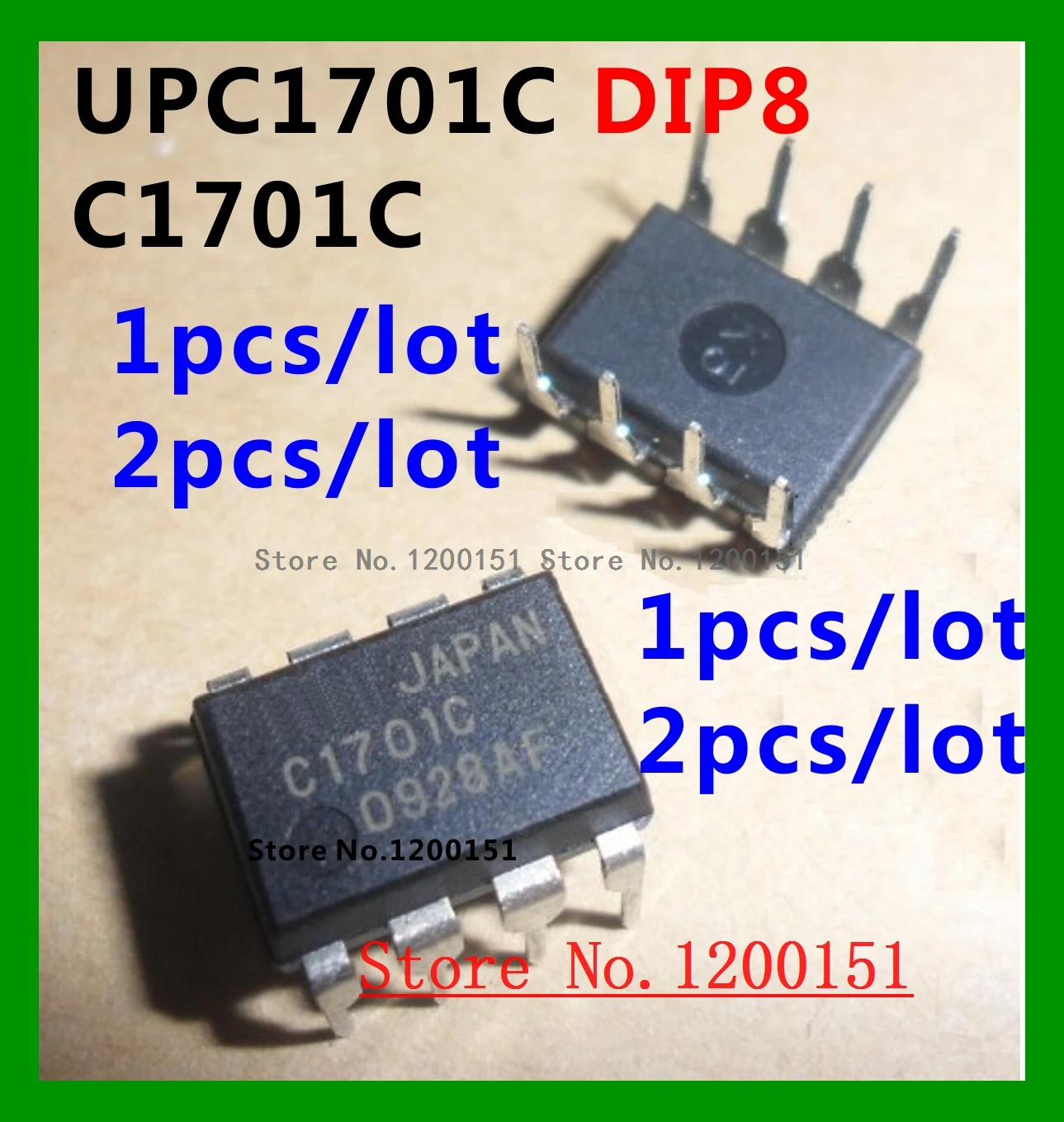 UPC1701C C1701C DIP-8