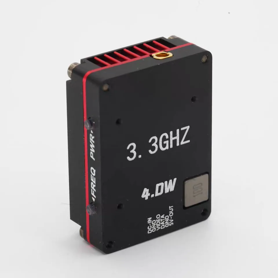 3.3G 4W image transmission 4000mW 3.3G transmission, long-distance high-power unmanned Nice