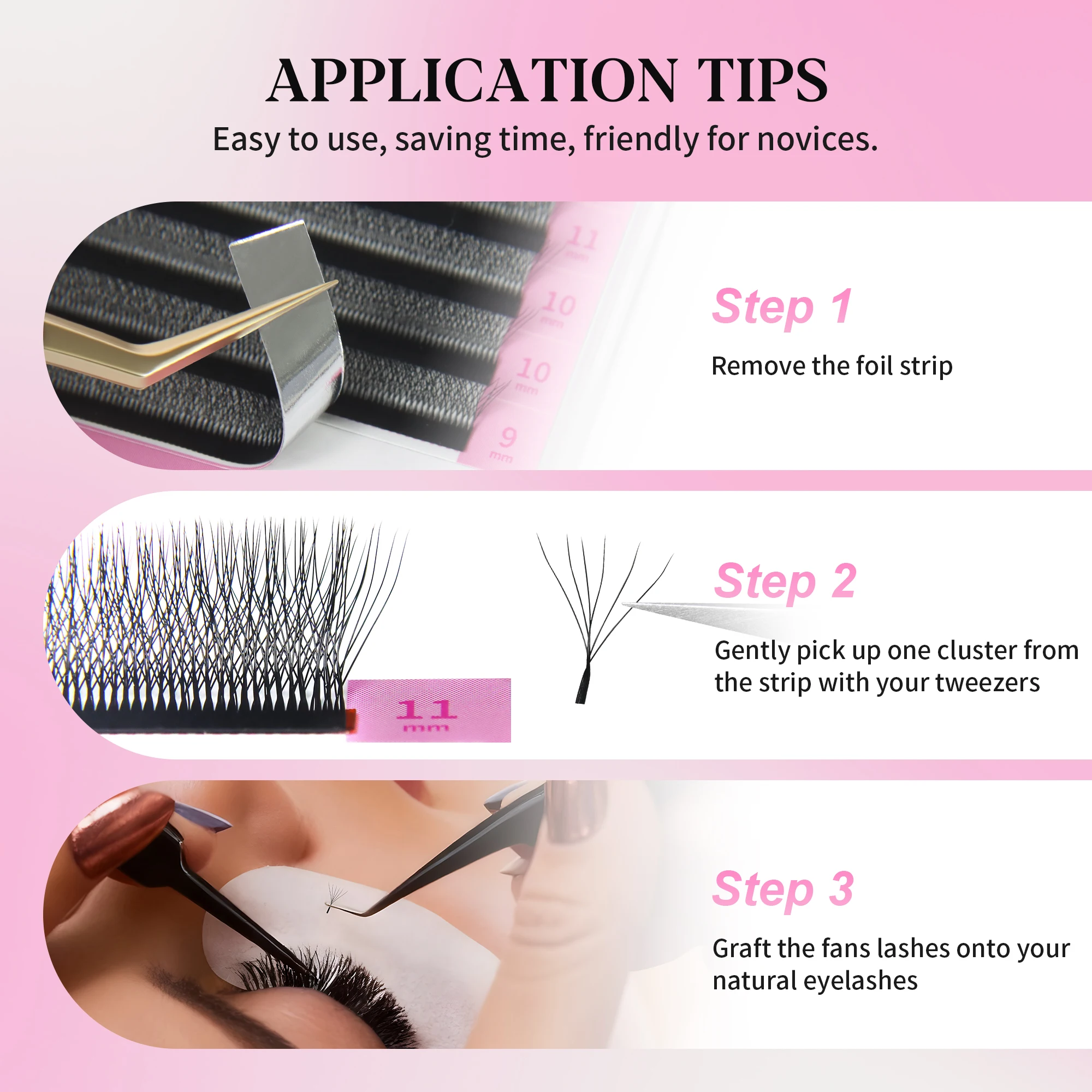 GLAMLASH 6DW Wimperverlenging CDLLUM Curl Valse 6D Wimpers