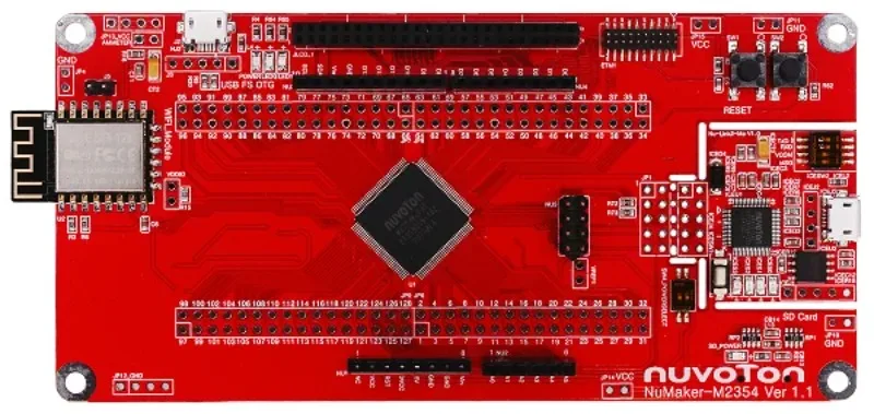 لوحة تطوير NuMaker-HMI-M2354 - HMI، ARM - على أساس، للمنزل الذكي والتحكم الصناعي