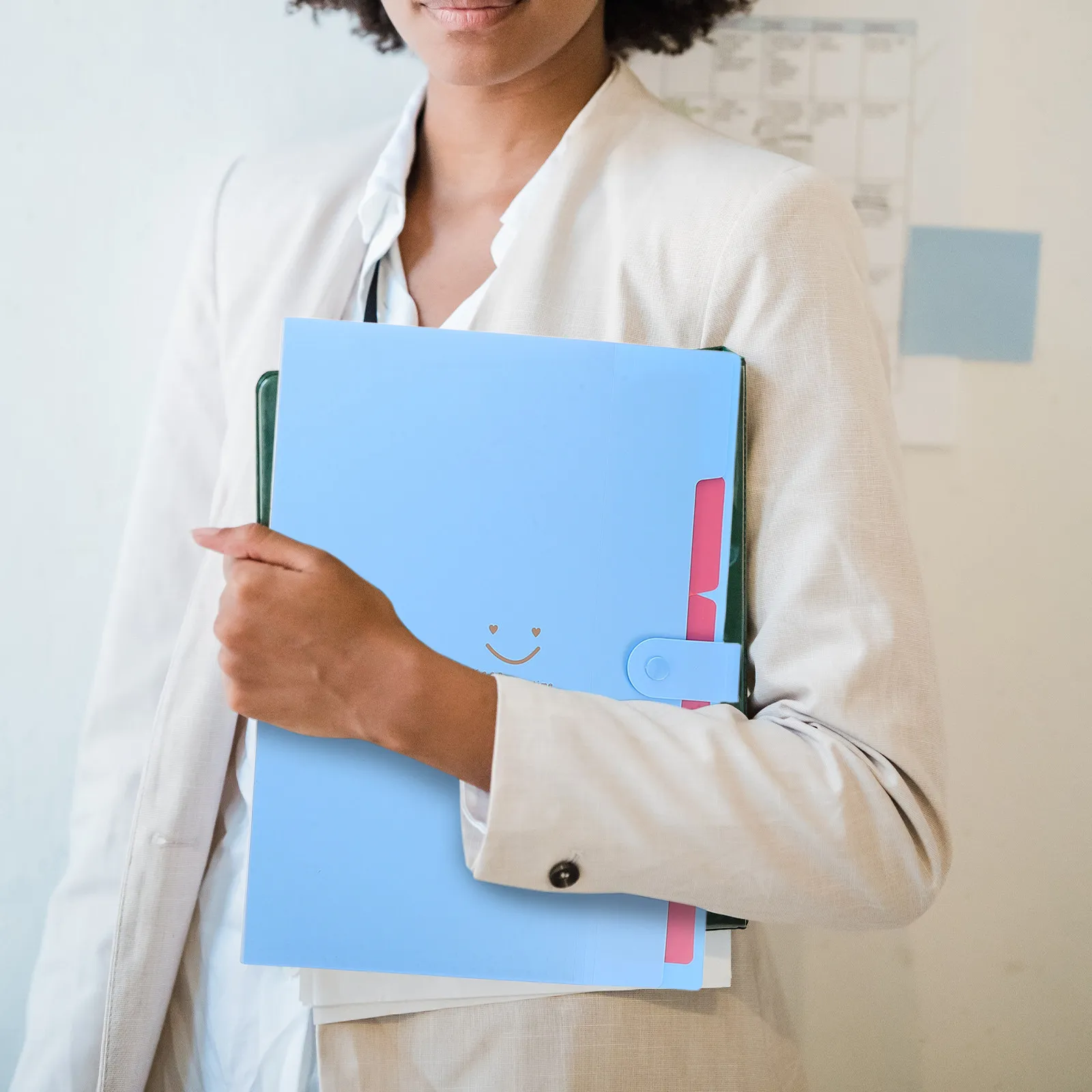 

Набор из 2 пластиковых папок-органайзеров конфетных цветов, многослойный расширяемый органайзер для документов для офиса, школы, дома, с большими карманами