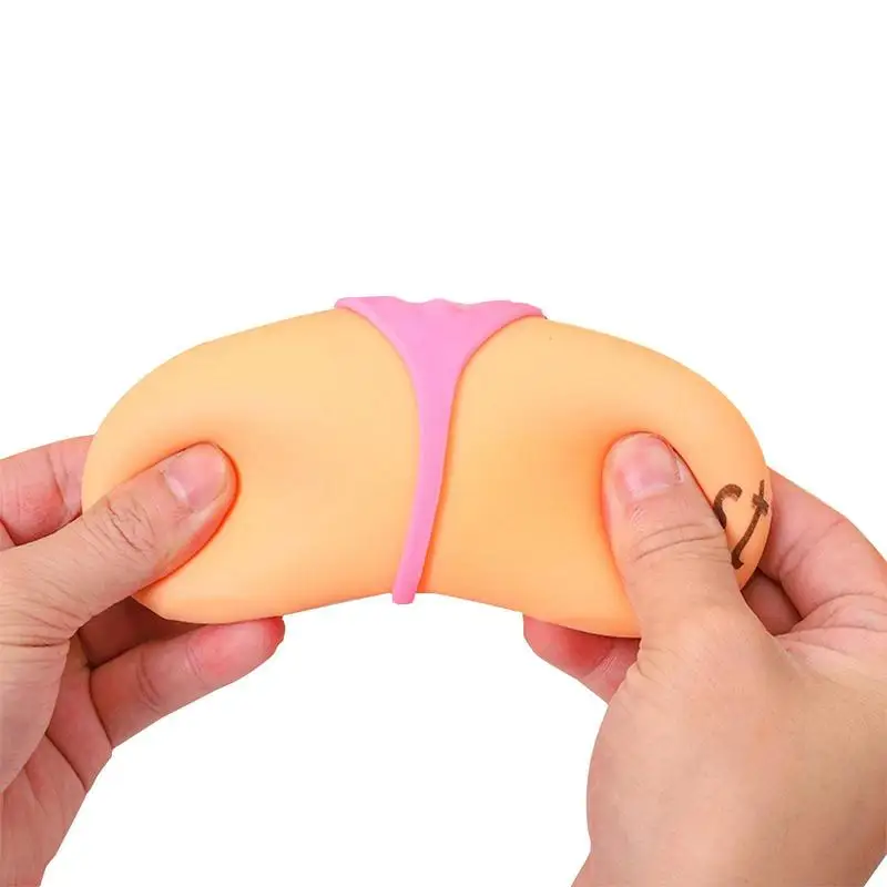 Mini Squeeze Toys Simulation Ass Vent Toy Stress Ball Anxiety Soothing Kids Toys