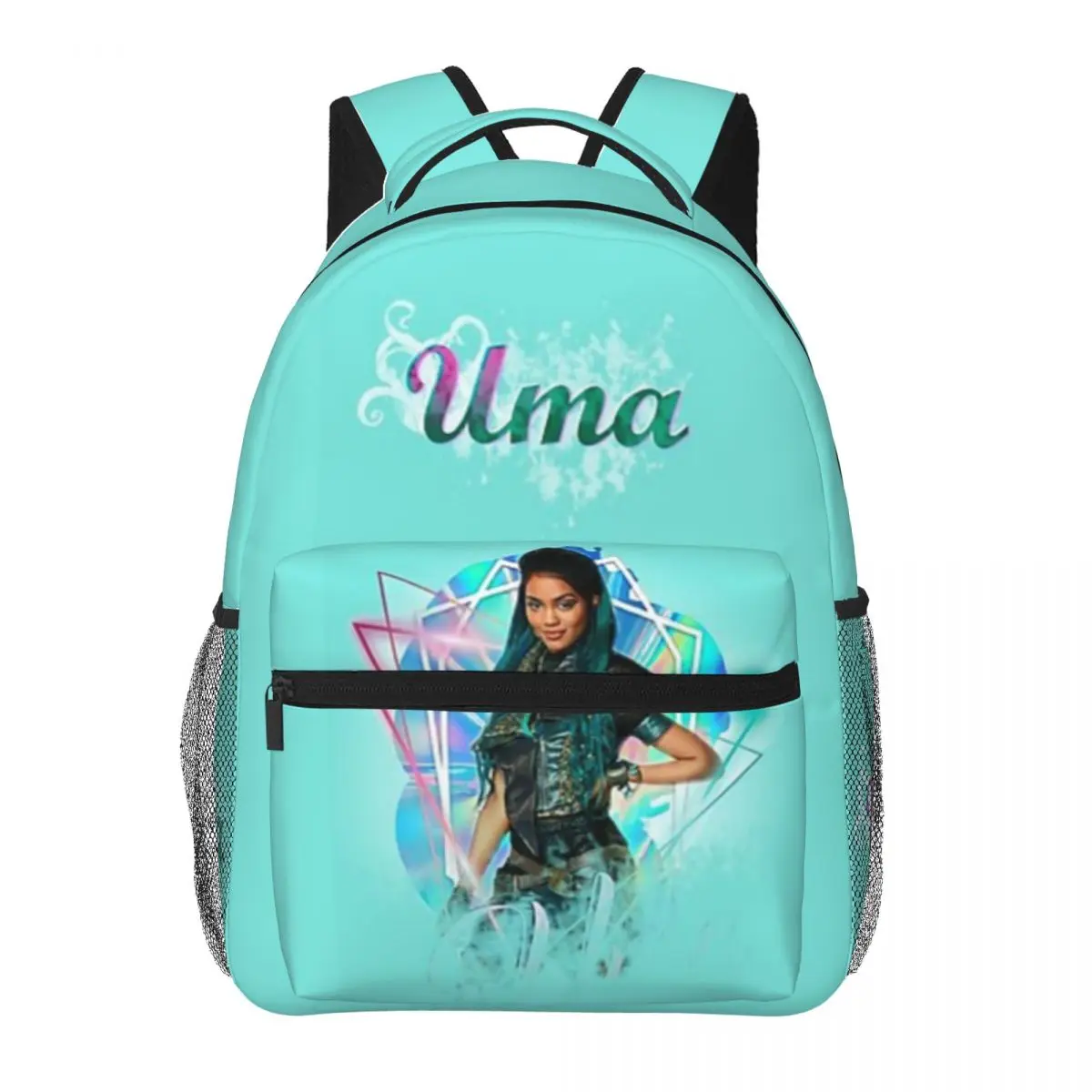 Uma Princess - Descendants 3 Printed Lightweight Casual Schoolbag For School, Outdoor, Shopping, Office 16in