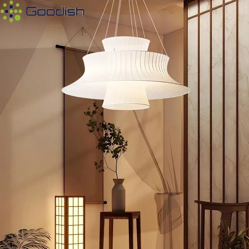 Wabi-sabi الفاخرة قلادة LED أضواء الحديثة مصابيح معلقة ديكور المنزل لغرفة المعيشة غرفة الطعام قاعة غرفة نوم فيلا الثريا #2