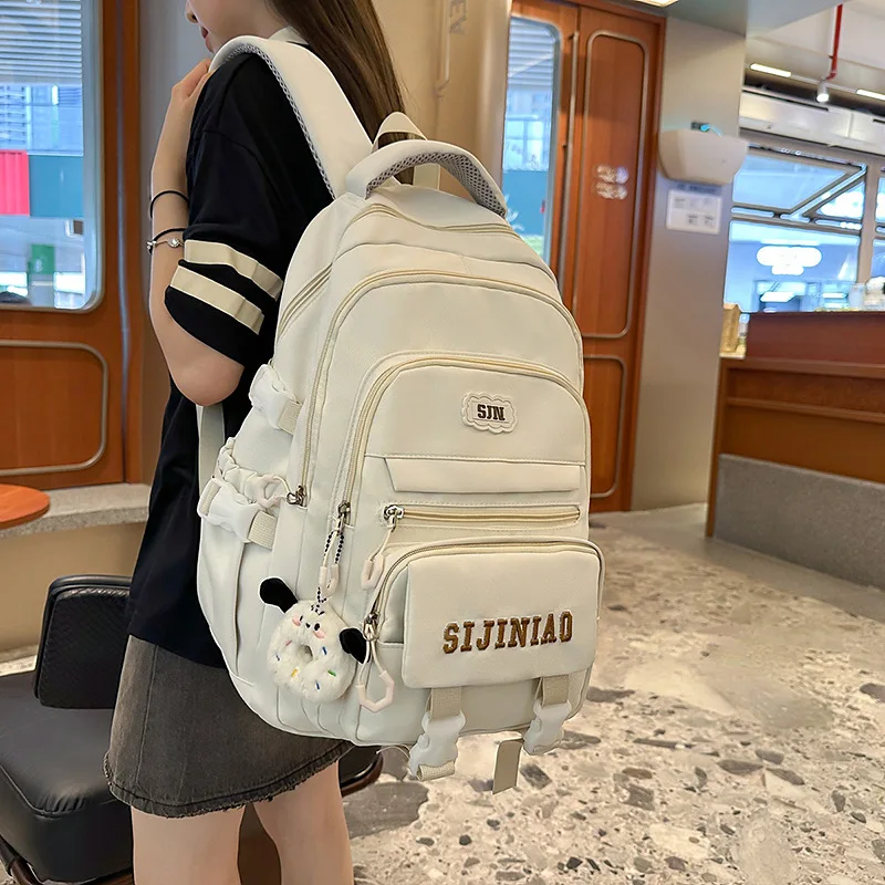 

Рюкзак большой емкости для студентов, легкие детские рюкзаки для мальчиков, простая дорожная сумка, милые рюкзаки, школьные сумки Sac