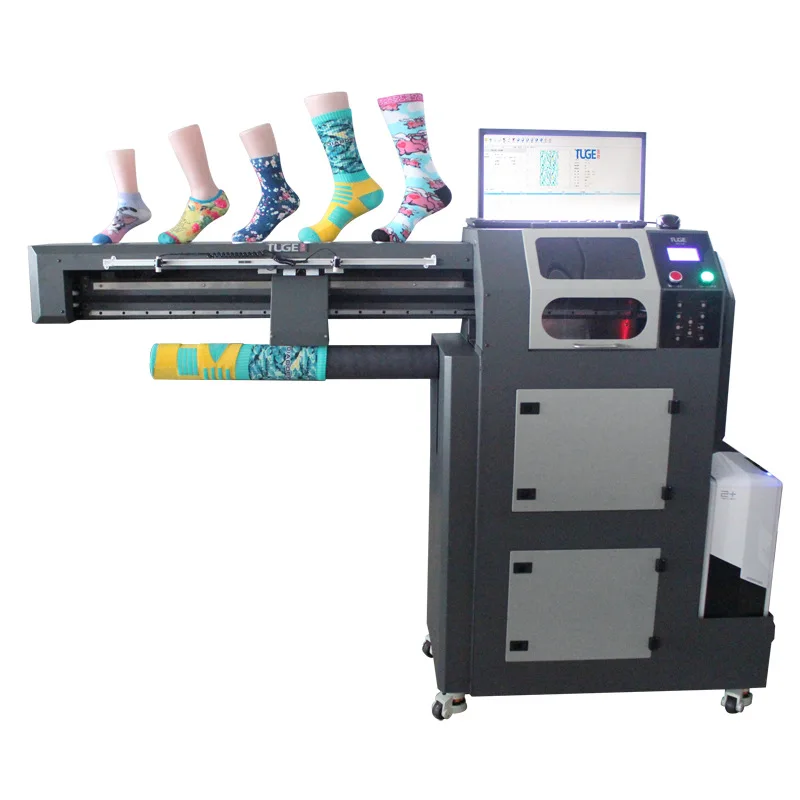 

360 seamless socks digital printing machine 3D custom sublimation socks printer