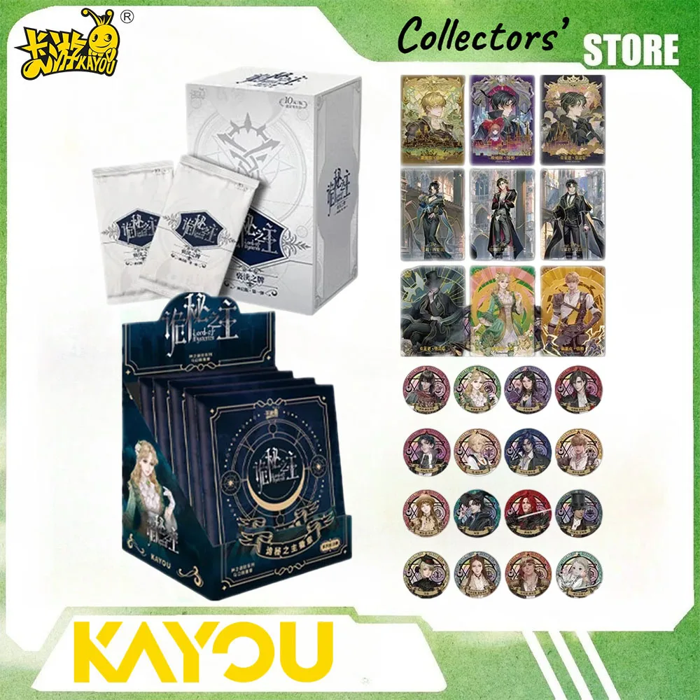 KAYOU Official Genuine Lord of Mysteries Trading Cards,The Fool Series Rare Holo Foil Character Cards Novel Anime Hobby Gift Box