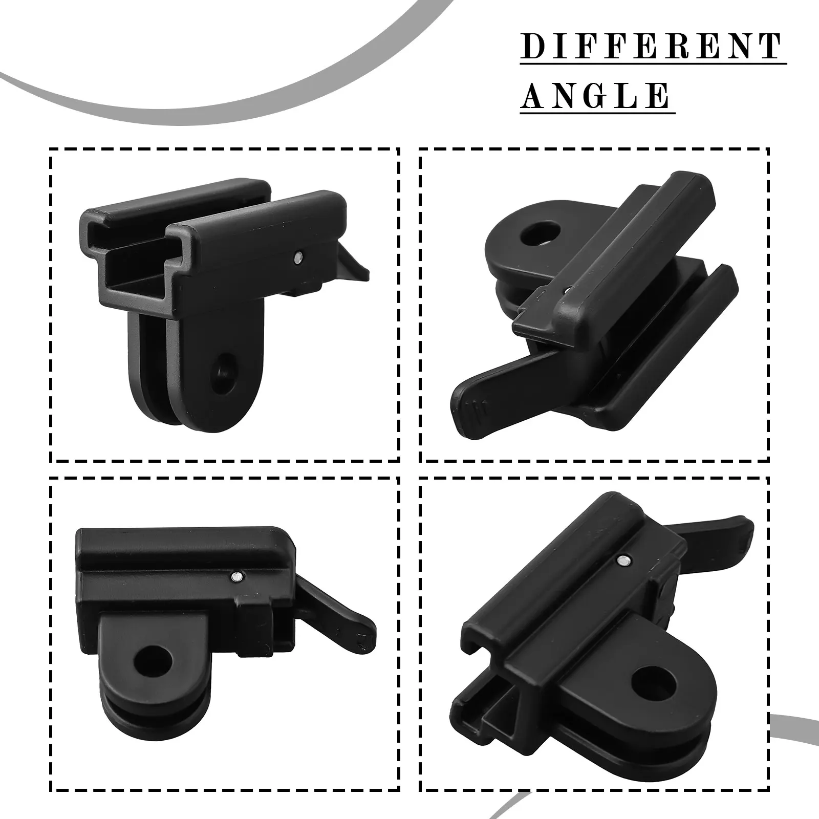 Cycle Head Light Holder Adaptor Bicycle Front Lamp Bracket 360 Rotation Bike LED Torch Mounts For Gaciron Cycling Accessories