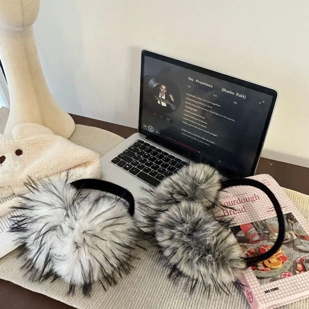 

Мягкие шапочки для ушей, наушники из искусственного меха, однотонные утолщенные складные наушники, сохраняющие тепло, грелки для ушей, зимняя маска для ушей