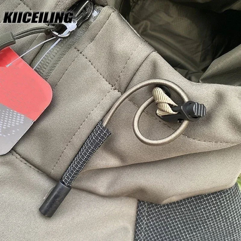 KIICEILING ISG 2.0 Softshell Fleece Winter Jackets Men, Tactical Jacket, Mens Jacket, Thermal Streetwear, Bomber Jacket,Clothing