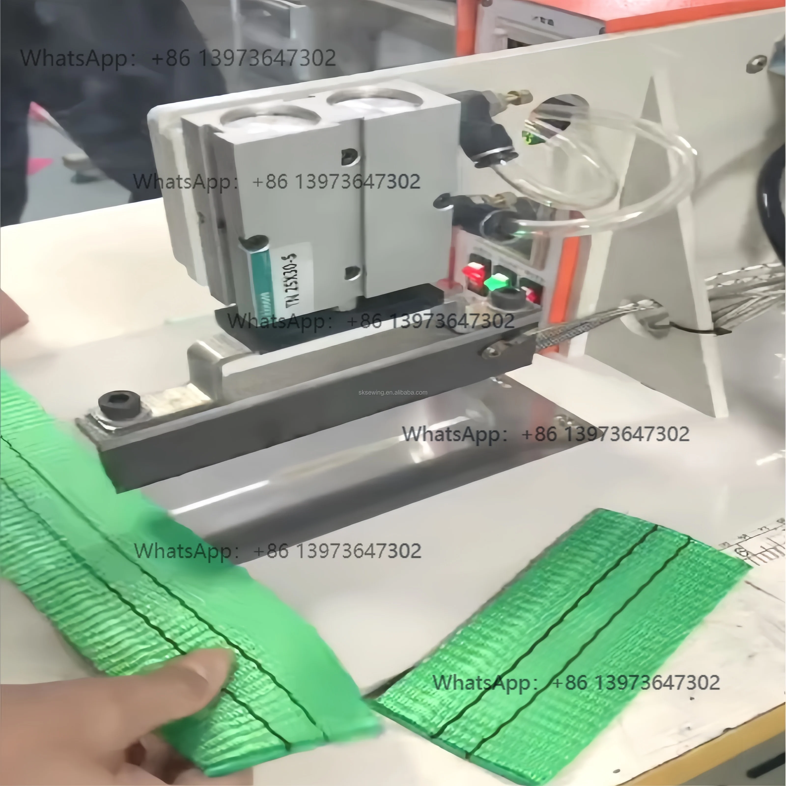 Hot Knife Fabric Ribbon Rope Webbing Zipper Webbing Sling Cutting Machine